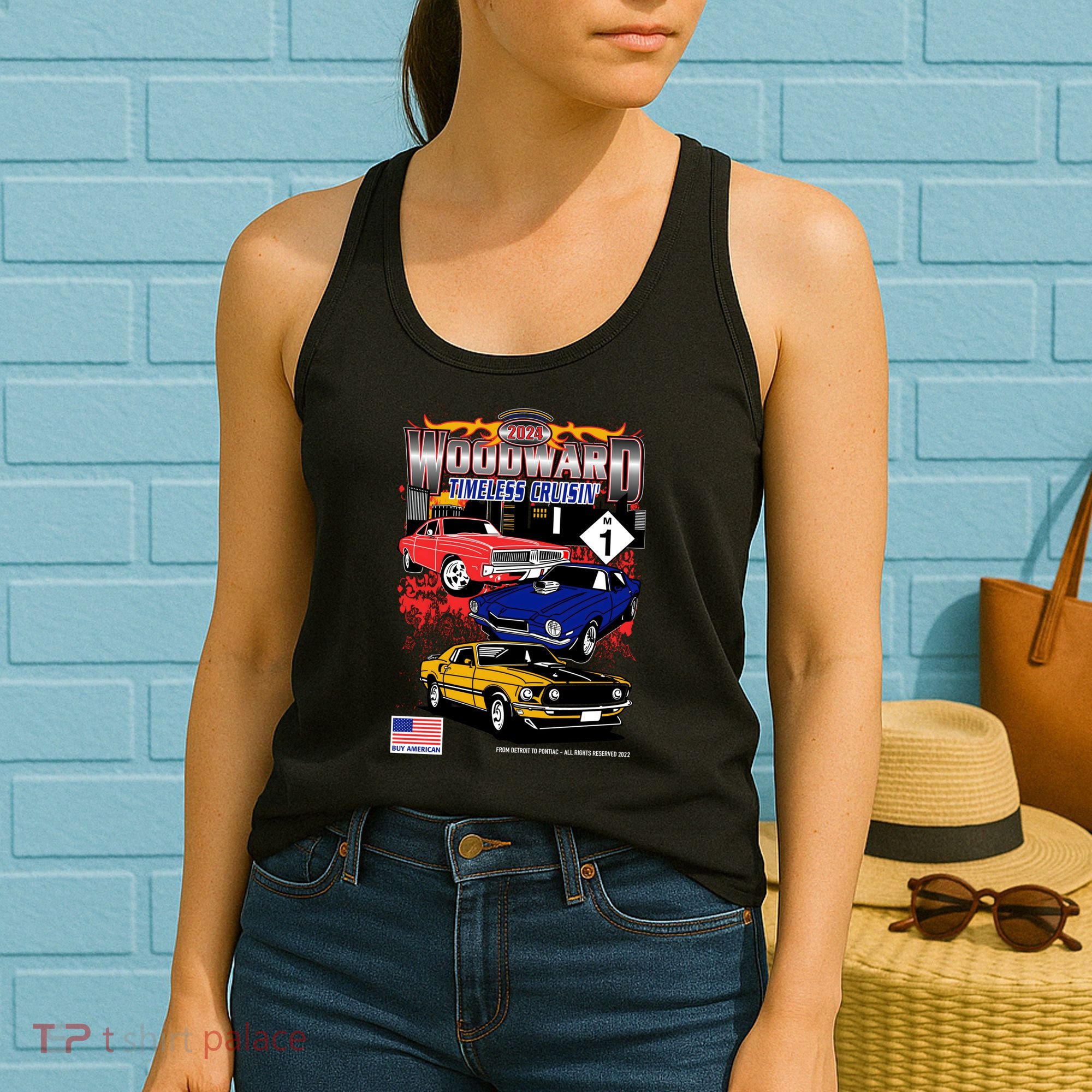 Woodward Timeless Cruisin 2025 Car Cruise Women's Tank Top