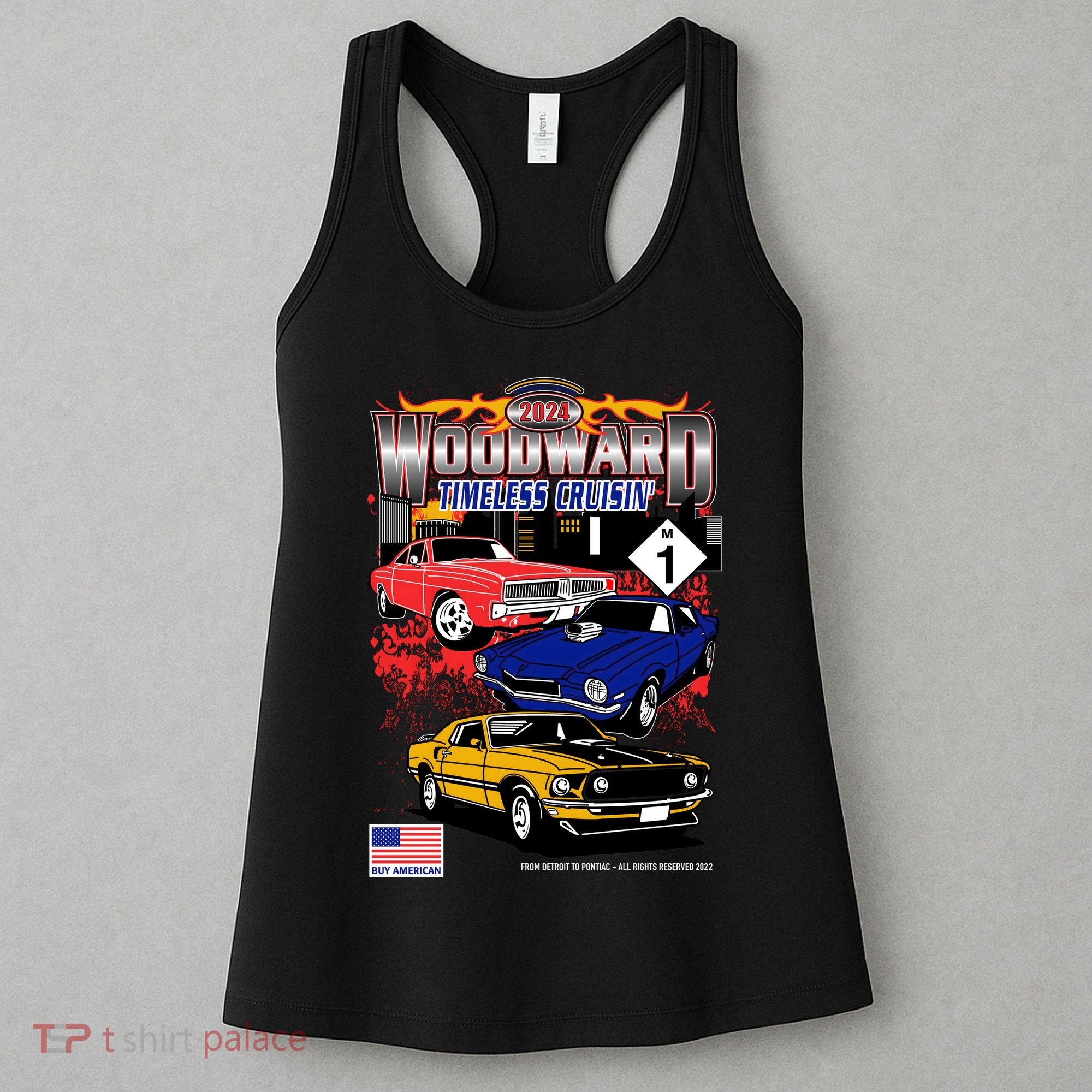 Woodward Timeless Cruisin 2025 Car Cruise Women's Tank Top