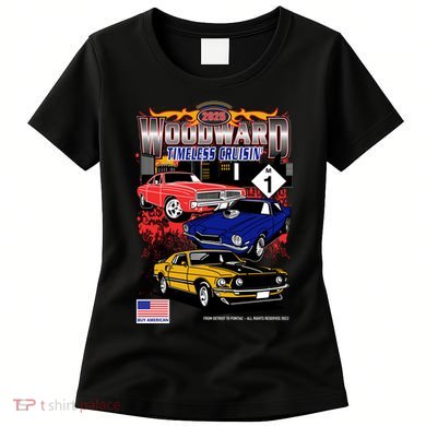 Woodward Timeless Cruisin 2025 Car Cruise Women's T-Shirt