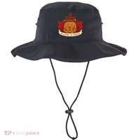 Welcome To Canada Maple Leaf Bear Bucket Hat thumb 0