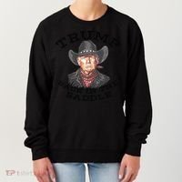 Western Trump Cowboy Women's Sweatshirt thumb 0