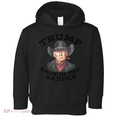 Western Trump Cowboy Toddler Hoodie