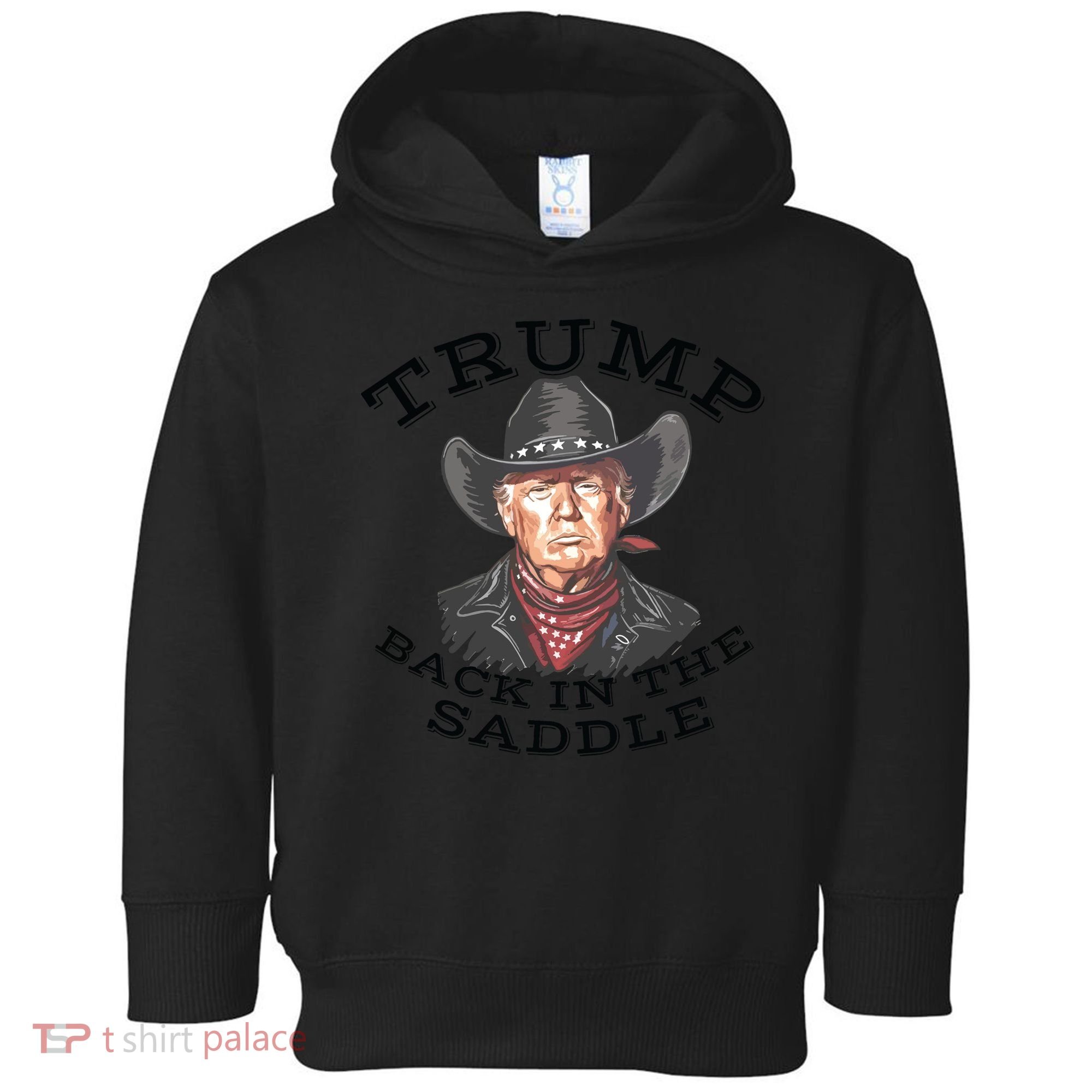 Western Trump Cowboy Toddler Hoodie