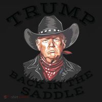 Western Trump Cowboy Tote Bag thumb 4