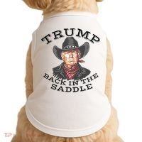 Western Trump Cowboy Doggie Tank thumb 0