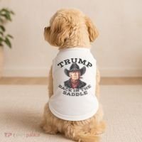 Western Trump Cowboy Doggie Tank thumb 2