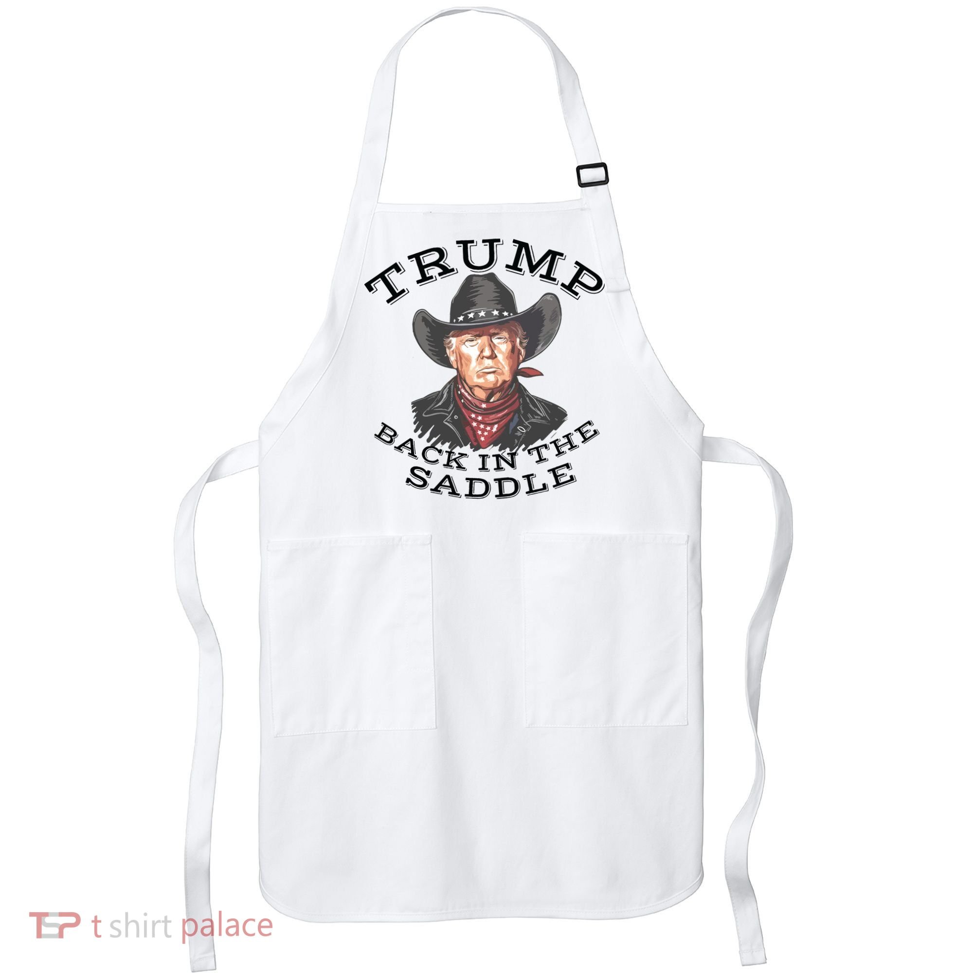 Western Trump Cowboy Apron