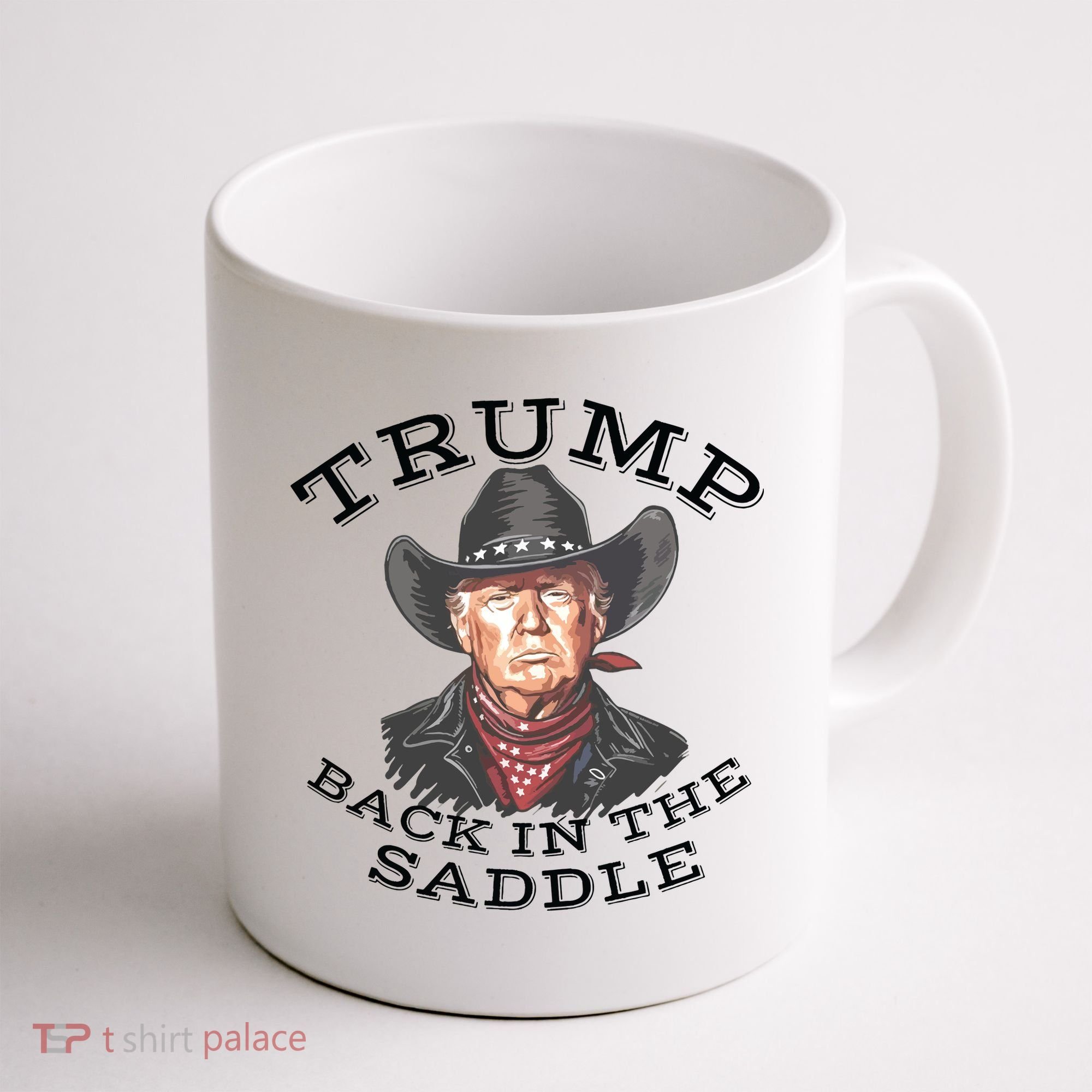 Western Trump Cowboy Coffee Mug