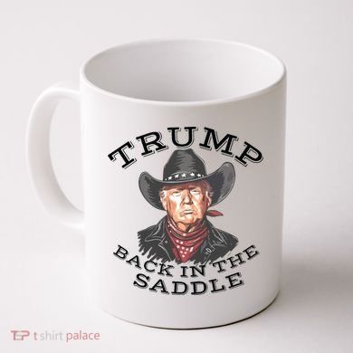 Western Trump Cowboy Coffee Mug