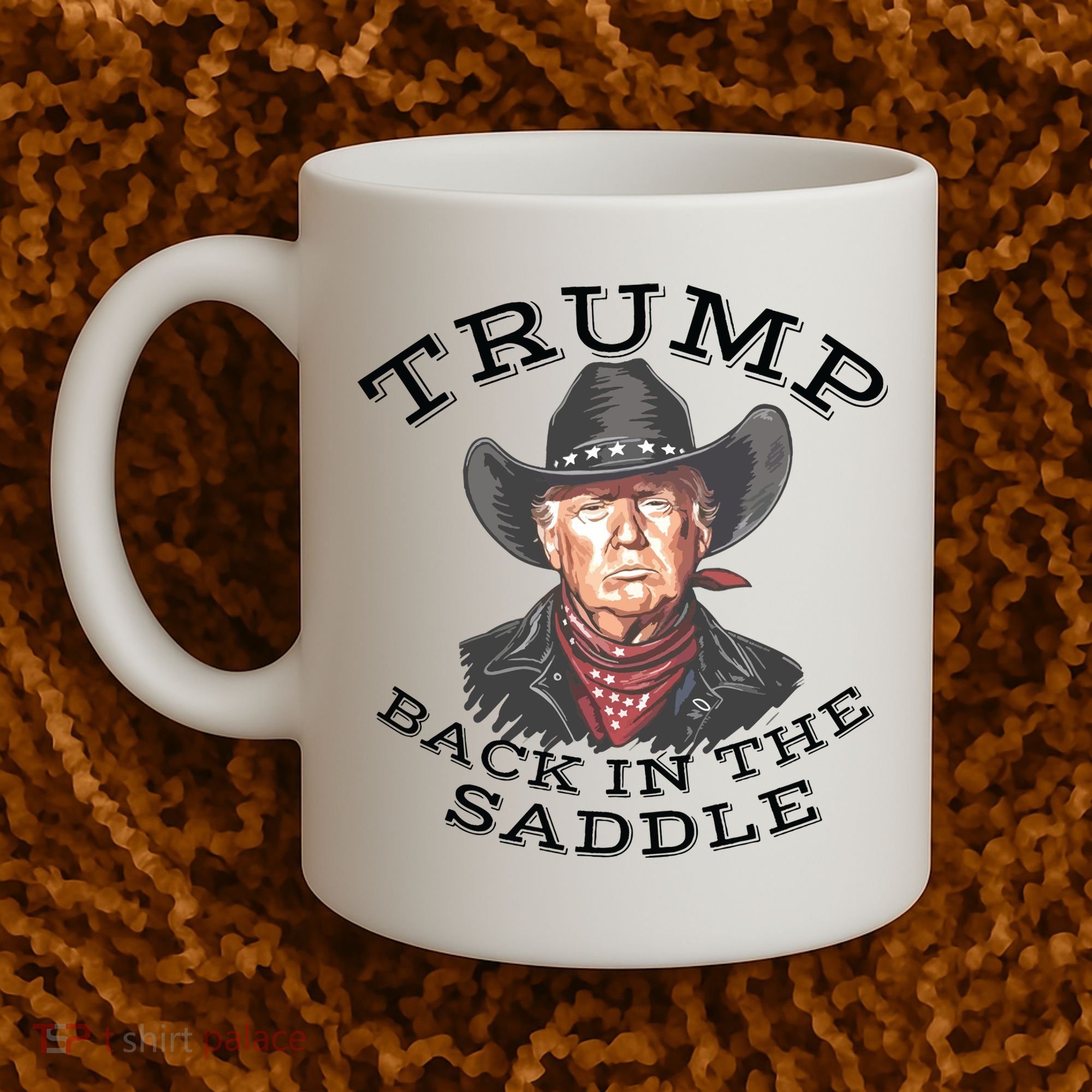Western Trump Cowboy Coffee Mug