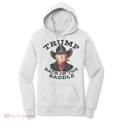 Western Trump Cowboy Women's Hoodie