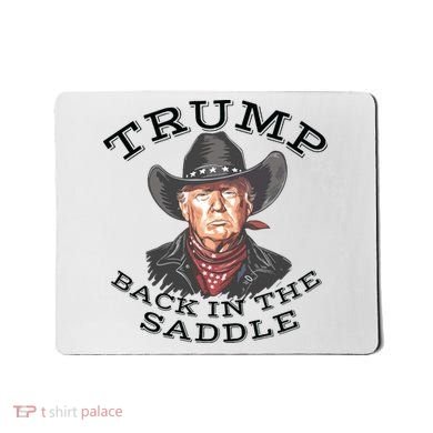 Western Trump Cowboy Mousepad