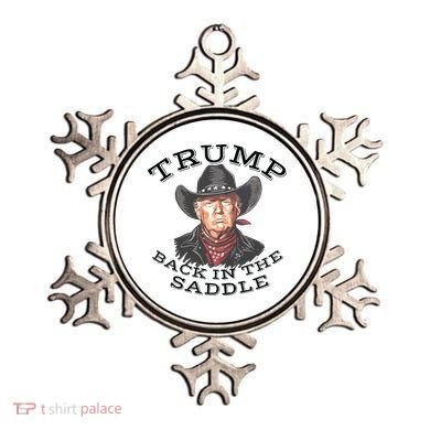 Western Trump Cowboy Ornament
