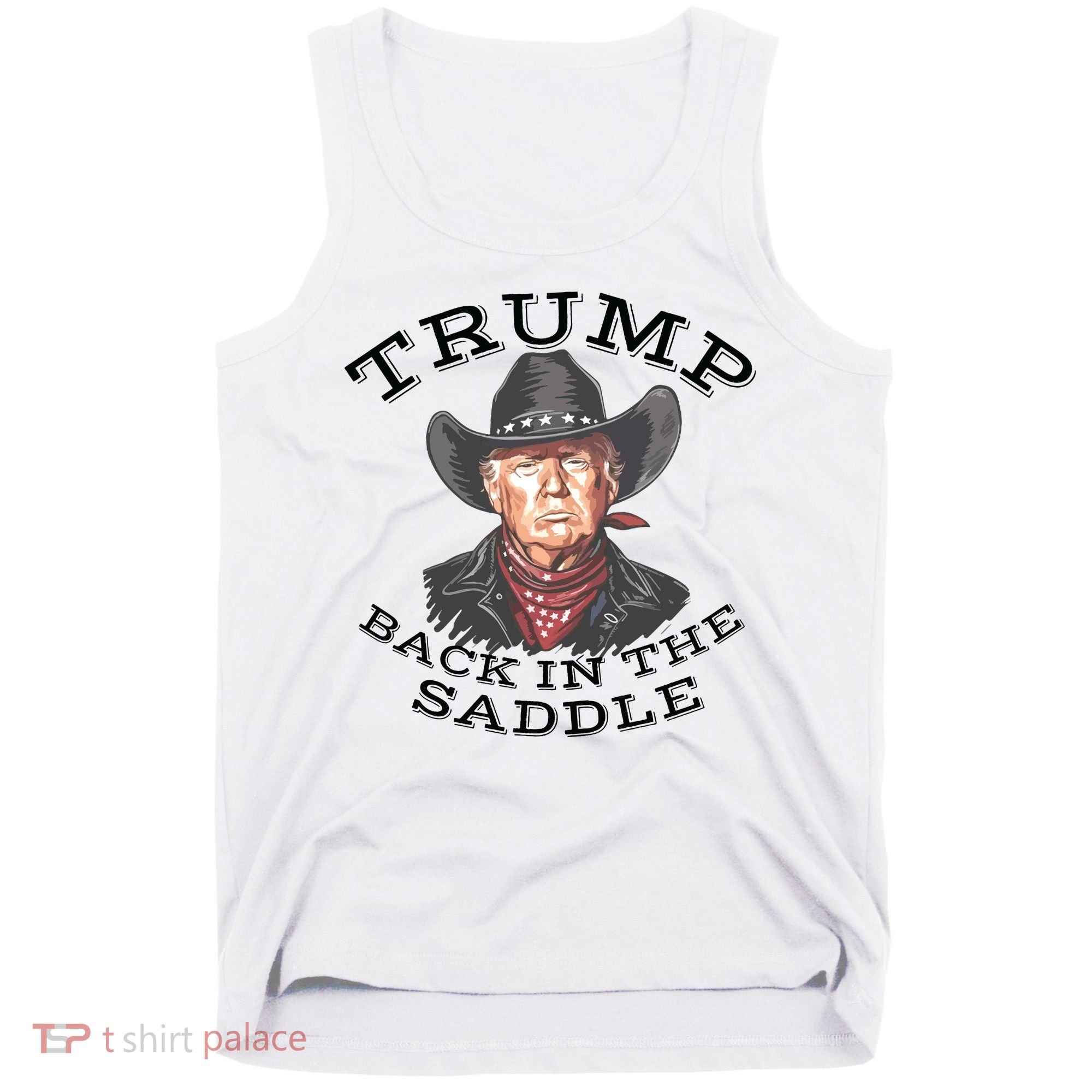 Western Trump Cowboy Tank Top