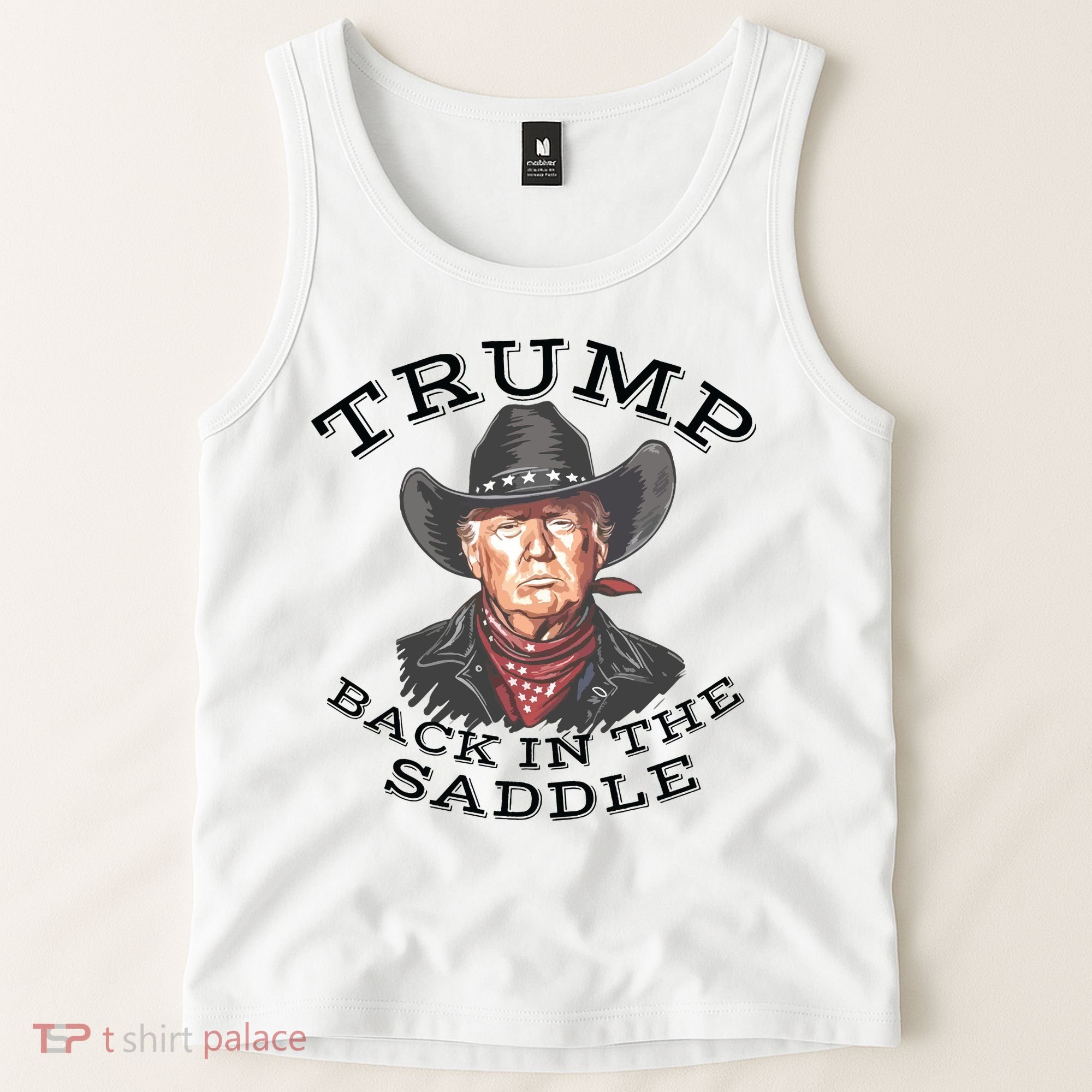 Western Trump Cowboy Tank Top