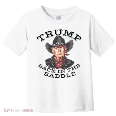 Western Trump Cowboy Toddler T-Shirt