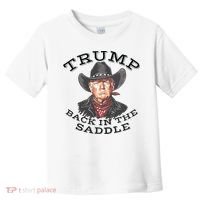 Western Trump Cowboy Toddler T-Shirt thumb 0