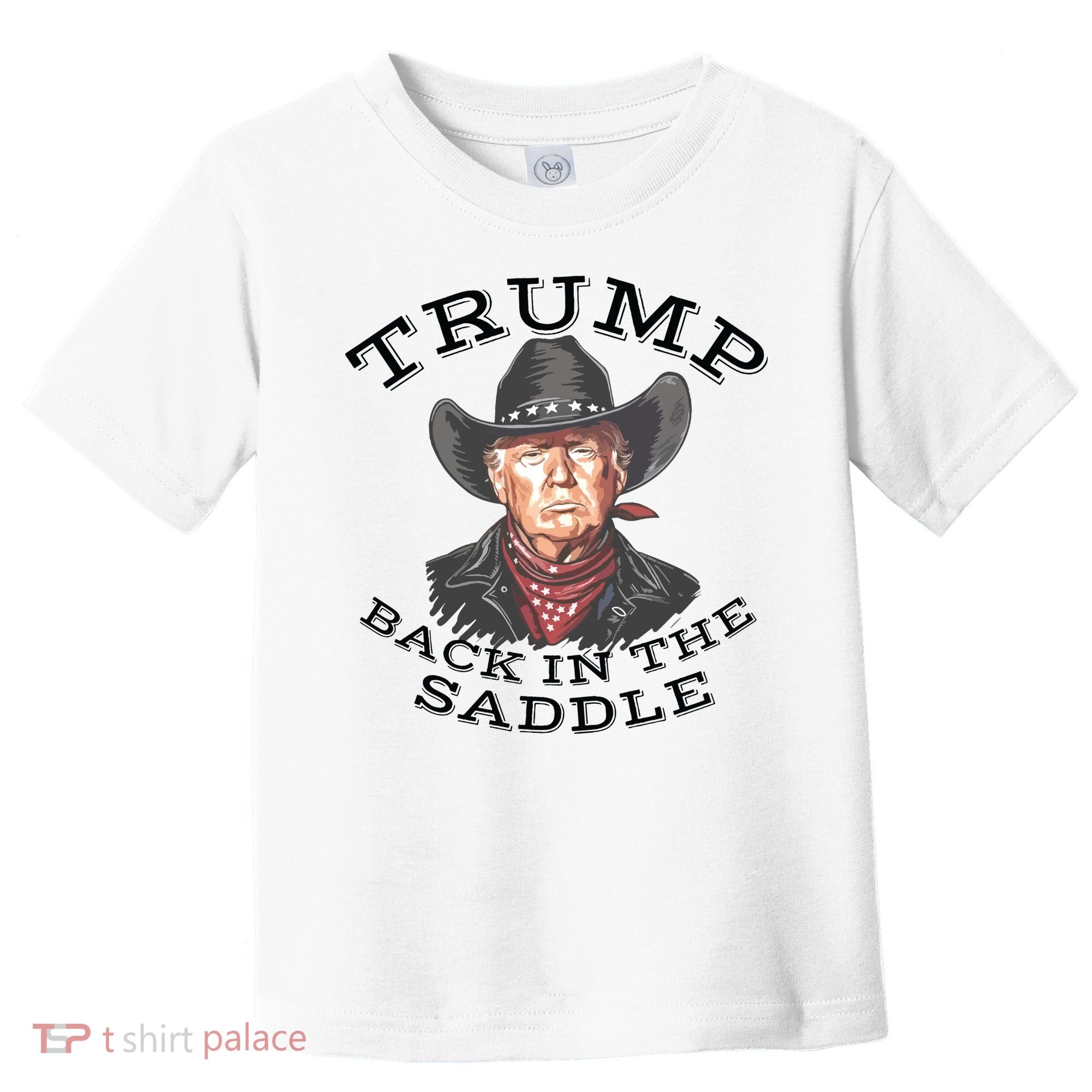 Western Trump Cowboy Toddler T-Shirt
