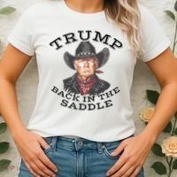 Western Trump Cowboy Women's T-Shirt thumb 2