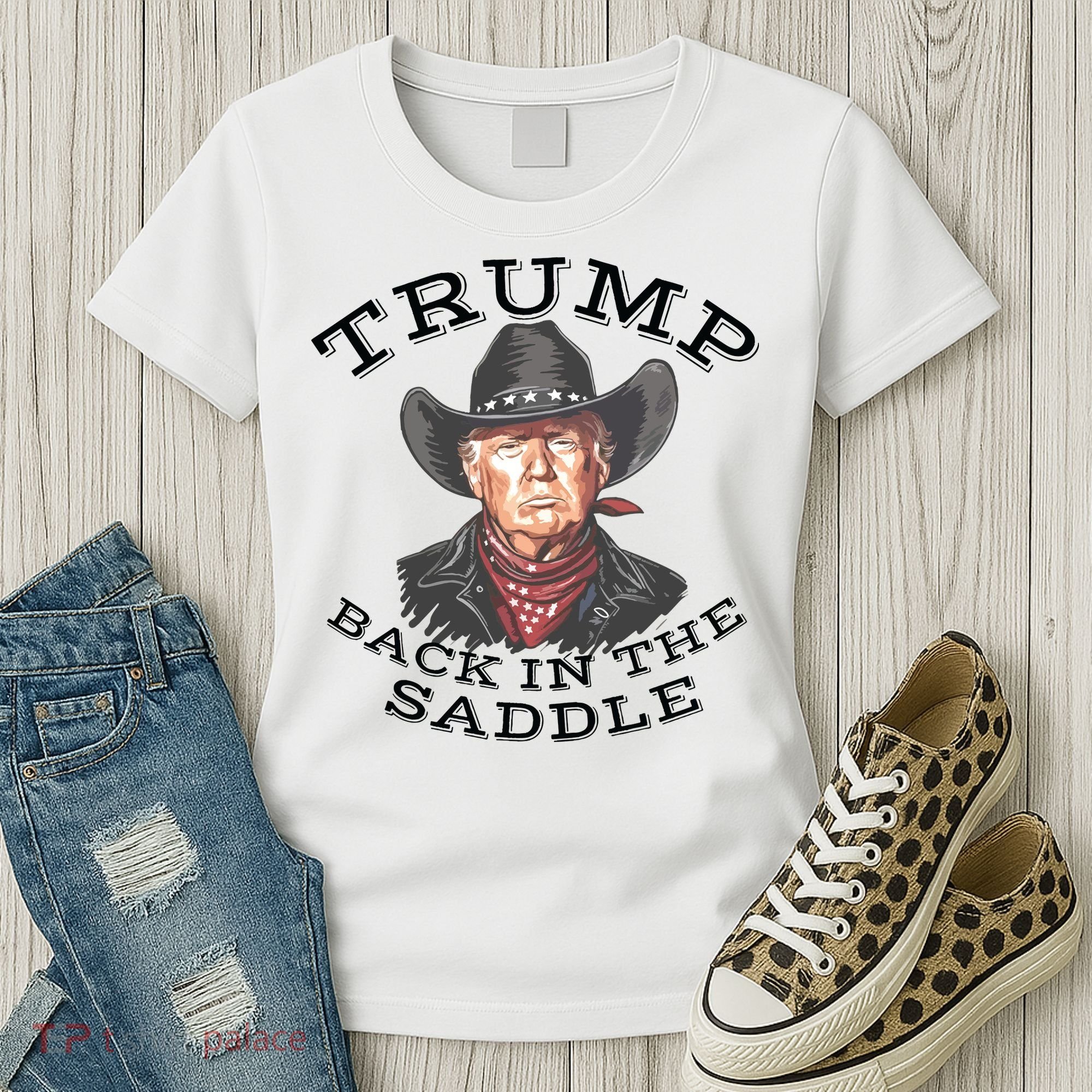 Western Trump Cowboy Women's T-Shirt