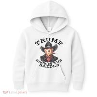 Western Trump Cowboy Kids Hoodie thumb 0