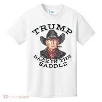 Western Trump Cowboy Kids T-Shirt thumb 0