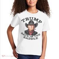 Western Trump Cowboy Kids T-Shirt thumb 2
