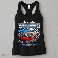 Woodward Timeless Cruisin 2024 Muscle Cars Women's Tank Top thumb 3