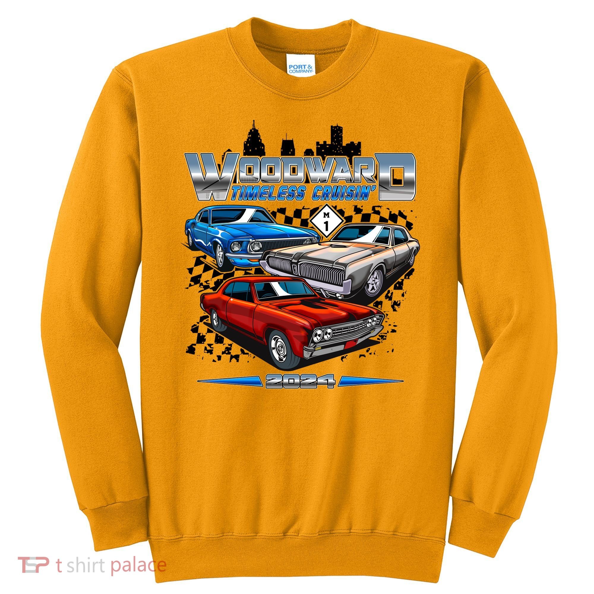 Woodward Timeless Cruisin 2024 Muscle Cars Sweatshirt