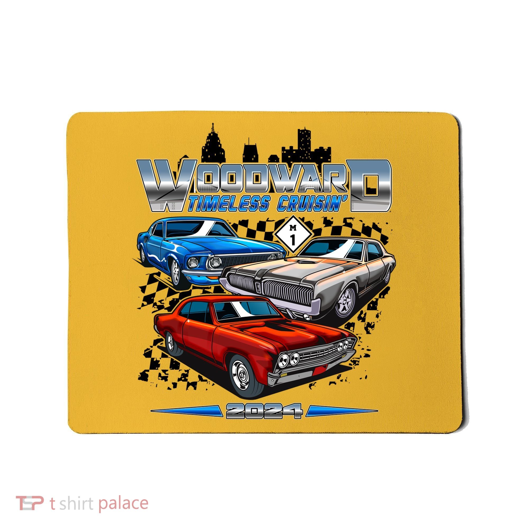 Woodward Timeless Cruisin 2024 Muscle Cars Mousepad
