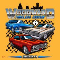 Woodward Timeless Cruisin 2024 Muscle Cars Hat thumb 2