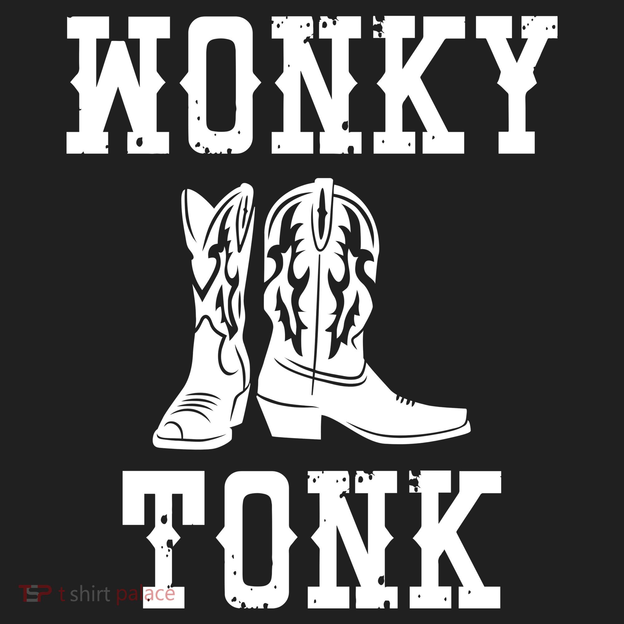 Wonky Tonk Cowboy Boots Women's Sweatshirt