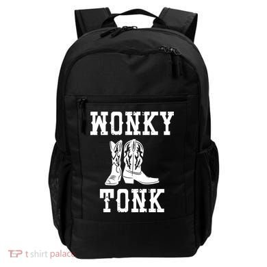 Wonky Tonk Cowboy Boots Backpack