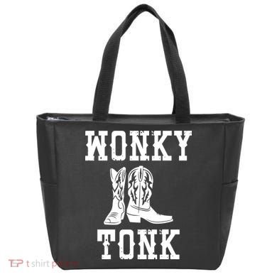 Wonky Tonk Cowboy Boots Tote Bag
