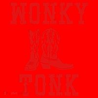 Wonky Tonk Cowboy Boots Santa Hat thumb 1
