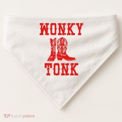 Wonky Tonk Cowboy Boots USA-Made Doggie Bandana