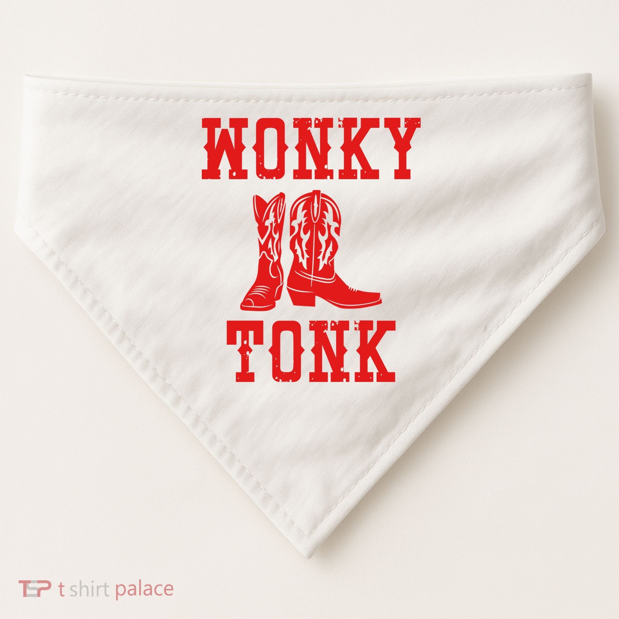 Wonky Tonk Cowboy Boots USA-Made Doggie Bandana