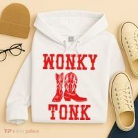 Wonky Tonk Cowboy Boots Hoodie thumb 4