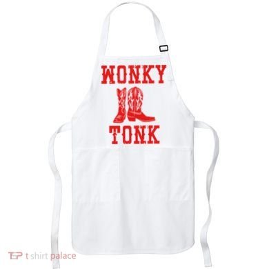 Wonky Tonk Cowboy Boots Apron