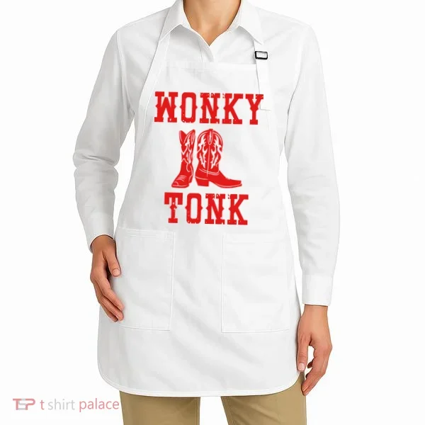 Wonky Tonk Cowboy Boots Apron