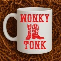 Wonky Tonk Cowboy Boots Coffee Mug thumb 2