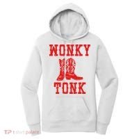 Wonky Tonk Cowboy Boots Women's Hoodie thumb 0
