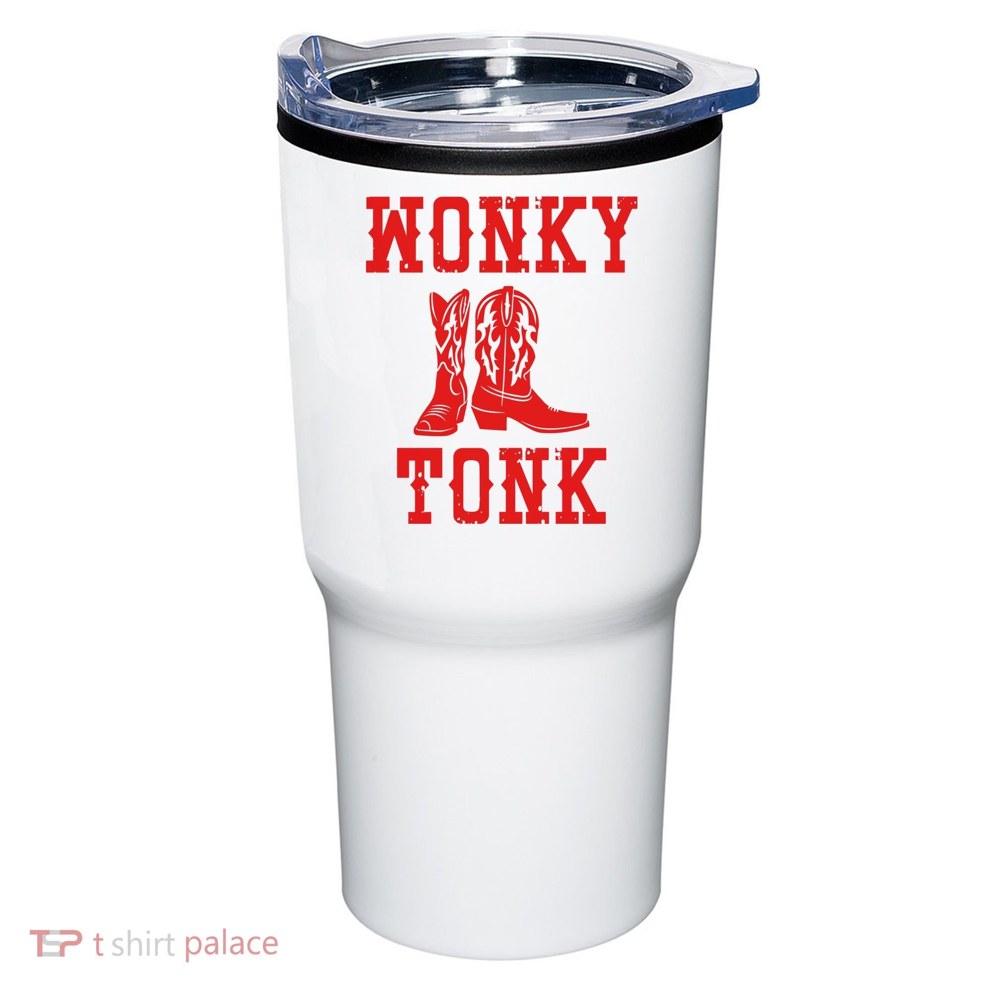Wonky Tonk Cowboy Boots Tumbler