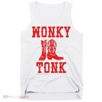 Wonky Tonk Cowboy Boots Tank Top thumb 0