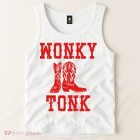 Wonky Tonk Cowboy Boots Tank Top thumb 2