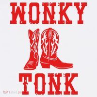 Wonky Tonk Cowboy Boots Golf Towel thumb 3