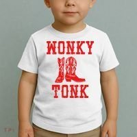 Wonky Tonk Cowboy Boots Toddler T-Shirt thumb 2