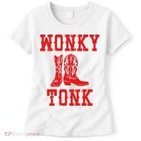 Wonky Tonk Cowboy Boots Women's T-Shirt thumb 0