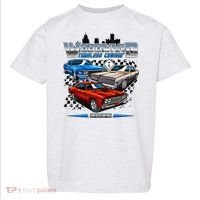 Woodward Timeless Cruisin Motor City Muscle 2025 Toddler T-Shirt thumb 0