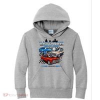 Woodward Timeless Cruisin Motor City Muscle 2025 Kids Hoodie thumb 0